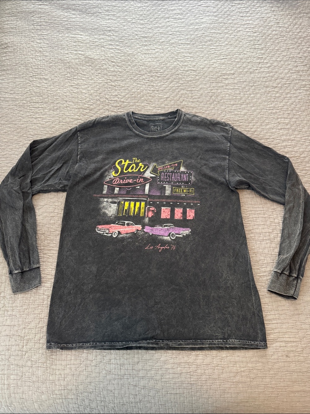 Full Tilt Vintage Style Long Sleeve T Shirt